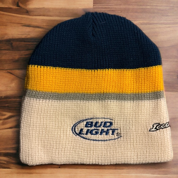 VTG Official Bud Light Beanie Cap Hat Indiana Pacers - Picture 8 of 9